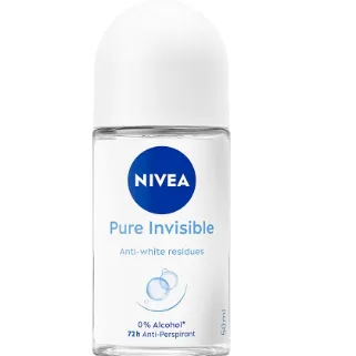 NIVEA DESODORANTE ROLLON INVISIBLE PURE X 50 ML - Ecofarma